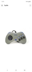 Sega Saturn gray controller 1994  Japan SS official gamepad HSS-0101 boxed 