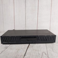 MISSING LIGHTS AudioSource EQ 100 Graphic Equalizer and Spectrum Analyzer TESTED