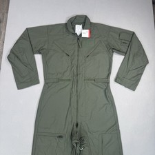 Flight Suit 42L Sage Green CWU-27/P Military Flyers Coveralls FR Aramid USAF NEW