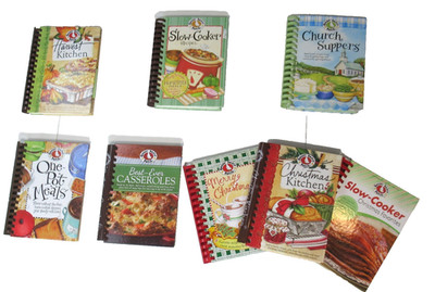 GOOSEBERRY PATCH Cookbooks Lot of 8 Spiral Bound Hardcover Home Cooking Holiday
