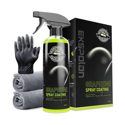 Graphene Spray Coating(16.9 Oz.) - UV Ceramic Coating for Cars -3-in-1Next Ge...