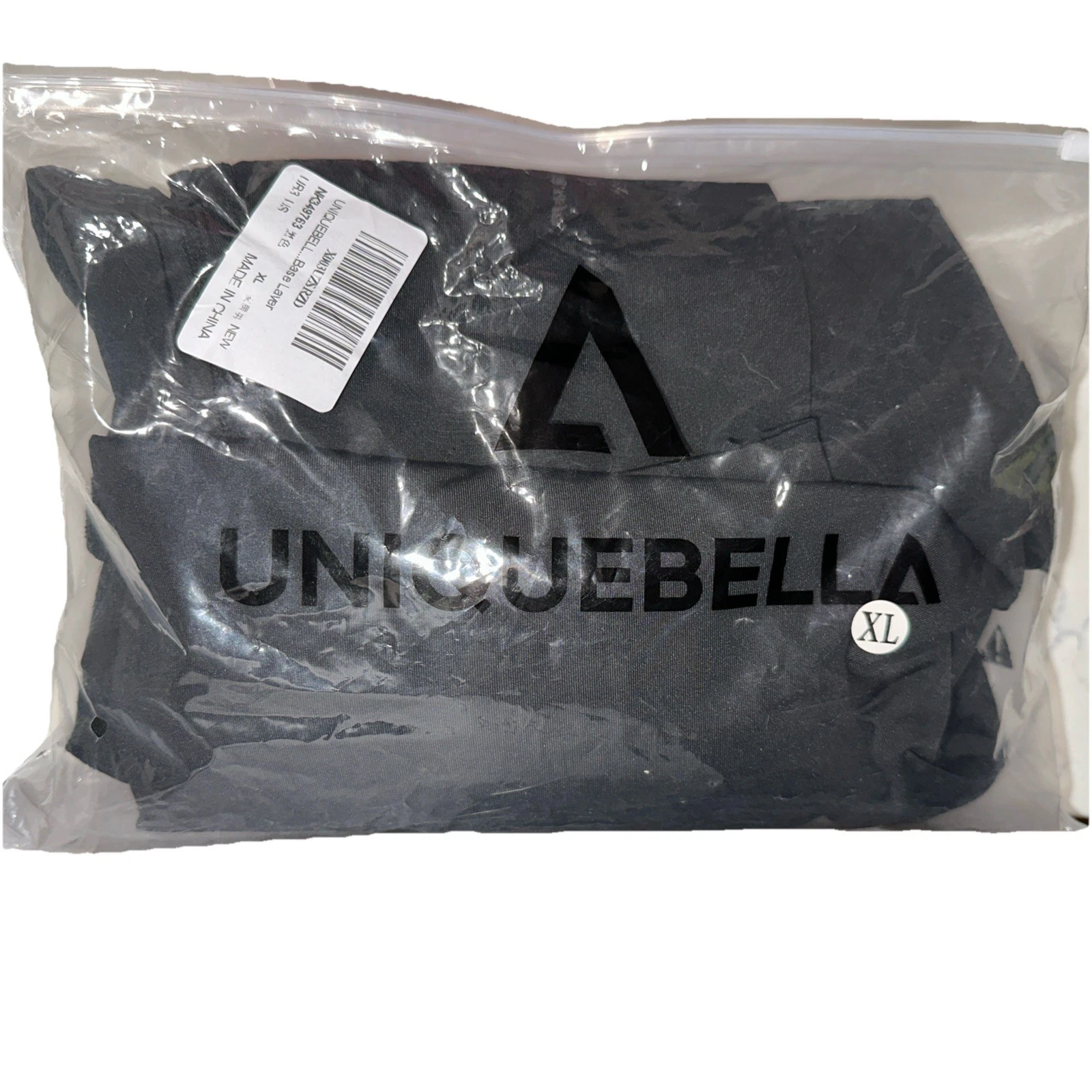 UNIQUEBELLA Mens Long Johns Thermal Set Long Sleeve Top Bottom Warm Underwear XL