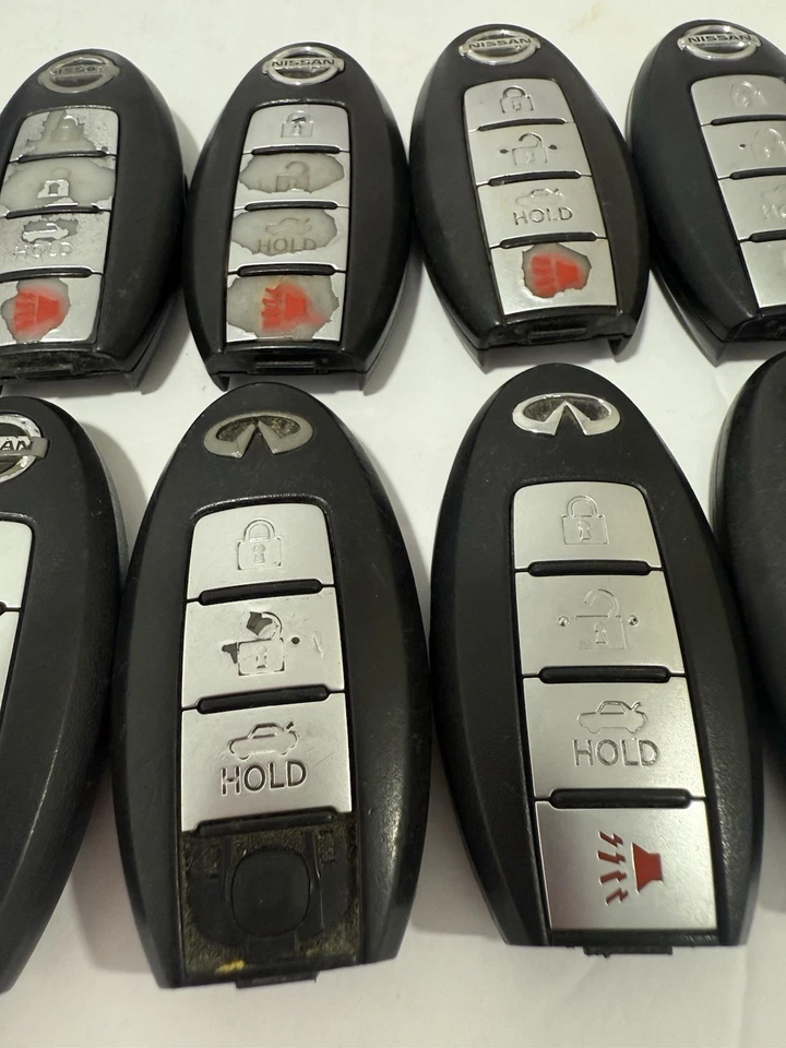 OEM ORIGINAL LOT OF 10 NISSAN & INFINITI SMART KEY LESS ENTRY REMOTE-KR5SWK48903 - Image 3 of 4