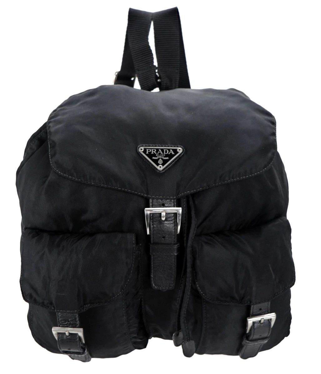 PRADA B2711 VELA ブラックバックパック PRADA Vela Backpack Bags & Handbags for Women for sale | eBay