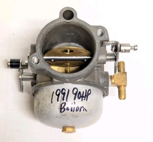 1991 Force 90hp Outboard Carburetor Bottom 832061-3 WB-100C 90,91,92,93,94