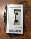 Sony WM-1 Walkman Vintage Cassette Player W/ Strap Tested Plays Works No FF/REW