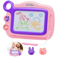 Toddler Toys Age 3-4 Erasable Toys for 3 Year Old Girl Magnetic Drawing Board