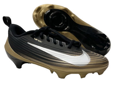 Nike Vapor Speed 3 Football Cleats FB3303-003 Black/Gold  display picture 1