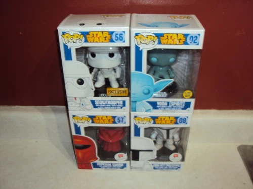STAR WARS ROYAL GUARD SNOWTROOPER BOBA FETT YODA GITD FUNKO POP VINYL EXCLUSIVE