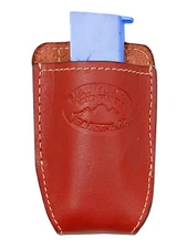 NEW Barsony Burgundy Leather Magazine Pouch Browning Colt Mini/Pocket 22 25 380