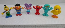 Just Play Sesame Street Bendable Figure Lot Elmo Bert Ernie Abby Rosita Big Bird