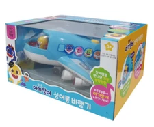 Pinkfong Baby Shark  Sing Along Melody Air Plane  Sound and LED Genuine