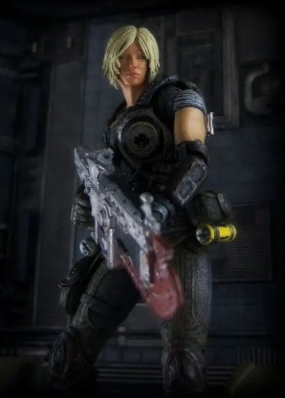 NECA (Player Select) Gears of War 3 series 1 Anya Stroud 6 NECA (Player Select) Gears of War 3 series 1 Anya Stroud 6
