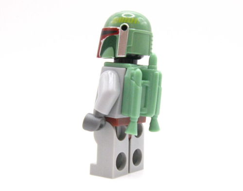 OFFICIAL LEGO® BOBA FETT : Torso from 6210 6209 and Helmet from 75060 8097 - Picture 2 of 2