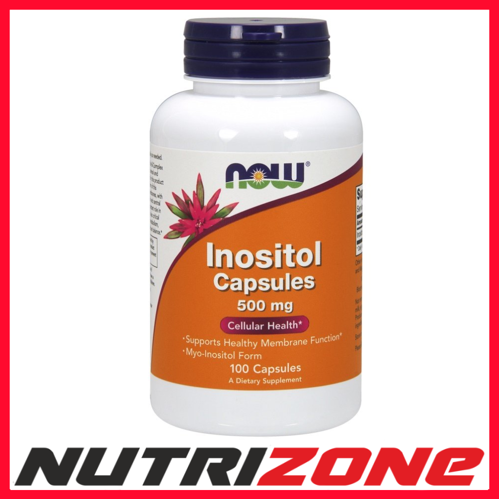 Now Foods Inositol 500mg Cellular Health Membrane Function - 100 caps