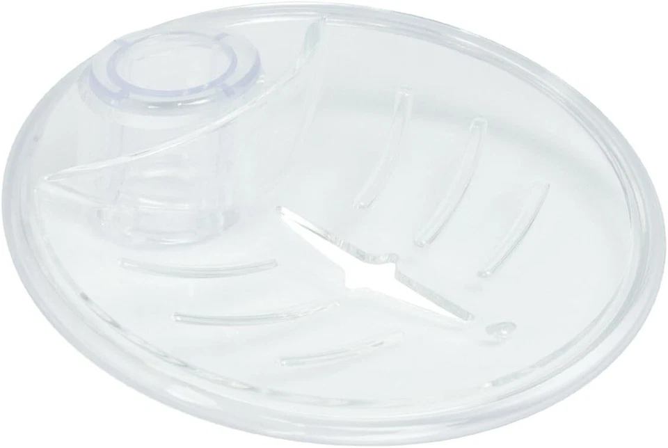 Triton Showers RERRSD25CLR Riser Rail Soap Dish, Clear, 25 mm
