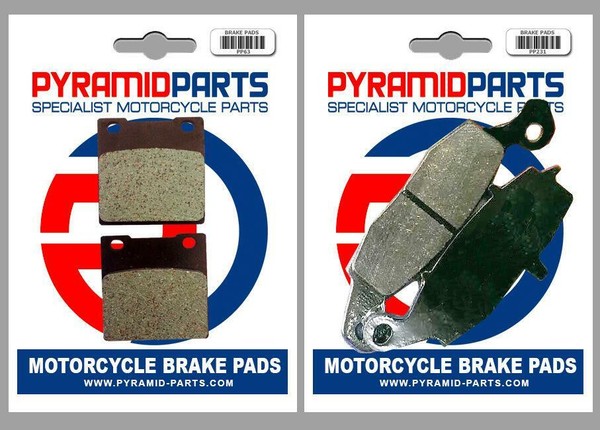BremsbeläGe Vorne & Hinten (2 Paar) FüR Suzuki GS500 1996-2003-image