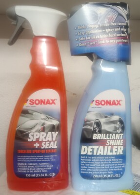 SONAX (Set of 2)- Brilliant Shine Detailer, Spray + Seal - FREE SHIPPING!!!!