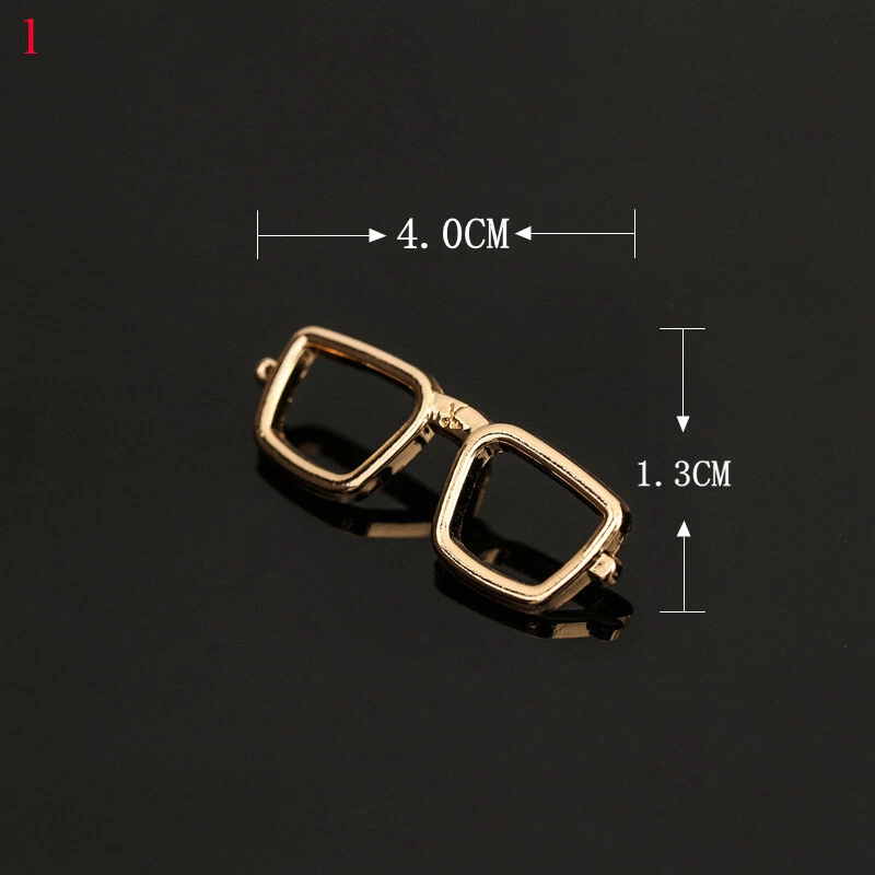 Enamel Oil Glasses Sunglasses Brooch Pin Suit Lapel Dress Shirt