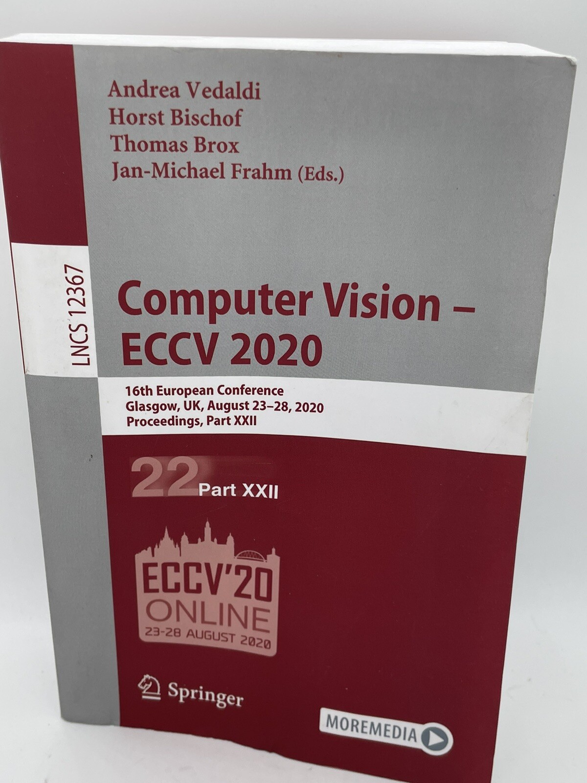 Lecture Notes in Computer Science Ser.: Computer Vision - ECCV 2020 ...
