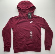 Nike Women Sportswear Essential Funnel-Neck Fleece Pullover Hoodie BV4116-638 XS