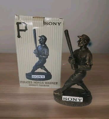 Pittsburgh Pirates Honus Wagner Bronze Statue 8'' Figure MLB Baseball w/ Box