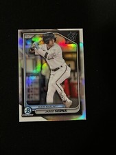 Jared Serna 2024 Bowman Draft Chrome Refractor #BDC-161 Marlins