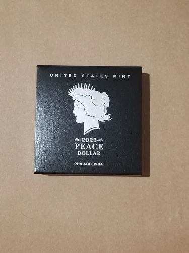 2023-P Peace Silver Uncirculated Dollar Coin (OGP/COA)