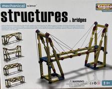 Engino Discovering STEM Eng- Structures Buildings  Bridges Kit, 9 Years 