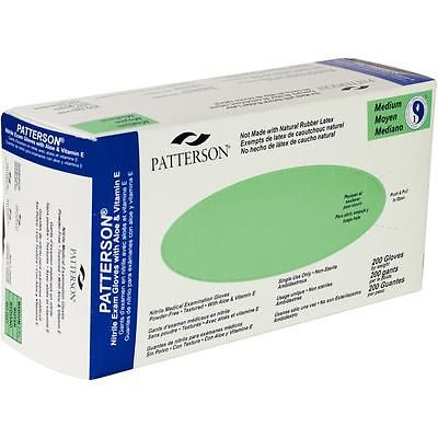 Patterson 058-5471 Nitrile Gloves w/ Aloe & Vitamin E - 2000 CT