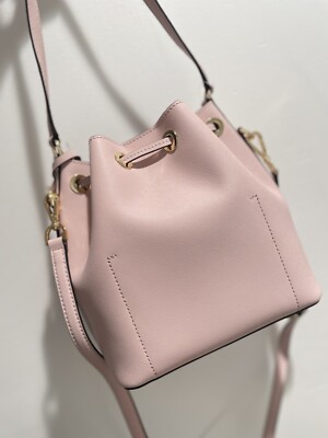Michael Kors Greenwich 35T6GGRM2T Blossm/Drose MD Leather Bucket