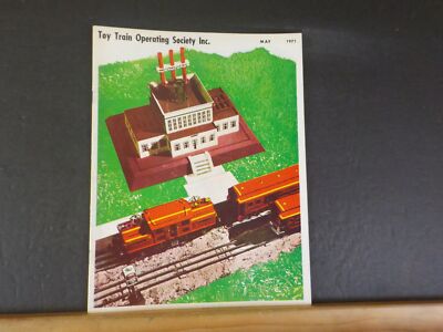 TTOS Bulletin Vol 6 #5 1971 May Toy Train Operating Society Marked Vol V