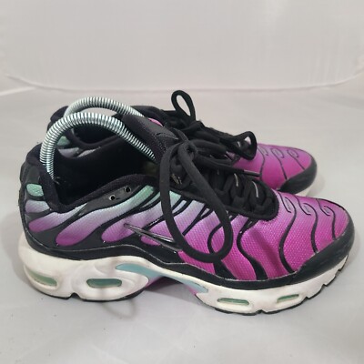 Nike Air Max Plus TN CD0609-300 Aurora/Hyper Violet YOUTH Size 6y