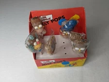 Vintage The Simpsons Jelly Pops 1999 Hand Decorated Fruit Flavour Jelly Lollipop