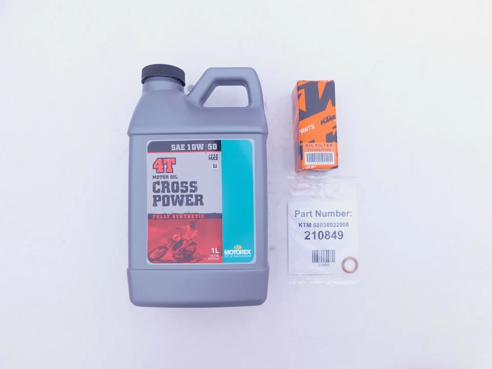 KIT DE CAMBIO DE ACEITE HUSQVARNA 2016-2022 FC 250/350 FE 350 FX350 ORIGINAL U7021040 Foto 3 de 4