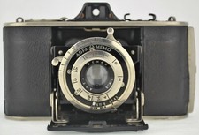 Vintage Antique Folding Bellows Viewfinder Camera AGFA Memo nice glass