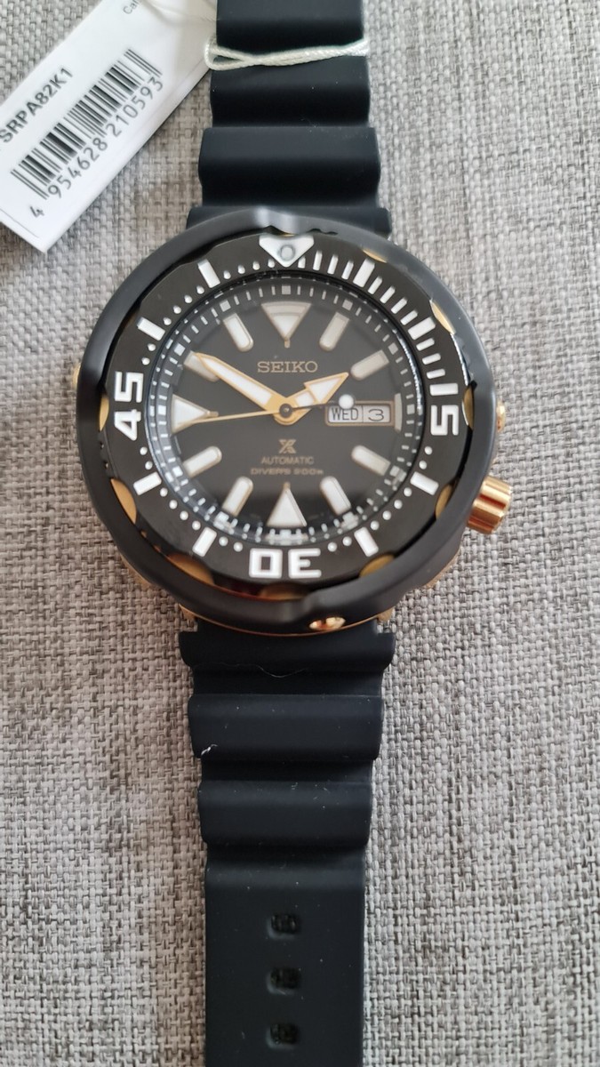Seiko Prospex Men's Black Watch SRPA82K1 for sale online