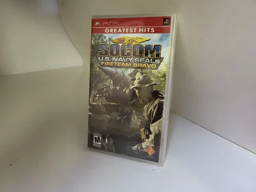 NEW Factory Sealed Socom US Navy Seals Fireteam Bravo (Sony PSP )