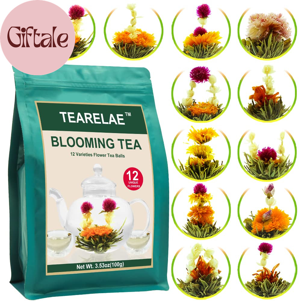 Flowers - 12pcs Individually Sealed Flowering Balls - Hand-tied Nat