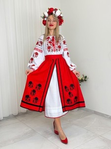 Ukrainian Embroidered Dress | eBay