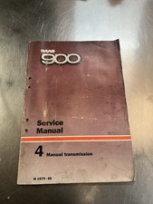 Saab 900 1979-1985 Factory Service Manual 4 Speed Manual