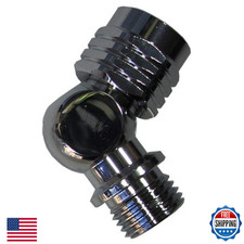 Scuba Choice Scuba Diving 110-Degree Swivel Adaptor 9/16-18 UNF-2B LP Hose