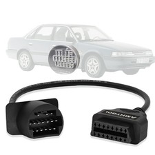 Amhtdol Obdii Adapter Fit For Toyota 17 Pin Obd1 To 16 Obd2 Black Amhtdol Obdii Adapter Fit For Toyota 17 Pin Obd1 To 16 Obd2 Black