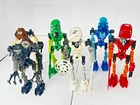 LEGO Bionicle Toa Mata Complete Set Of 6 No Rock