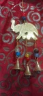 Decorative Brass Bells Elephant Hanging Decor Home Handicraft India