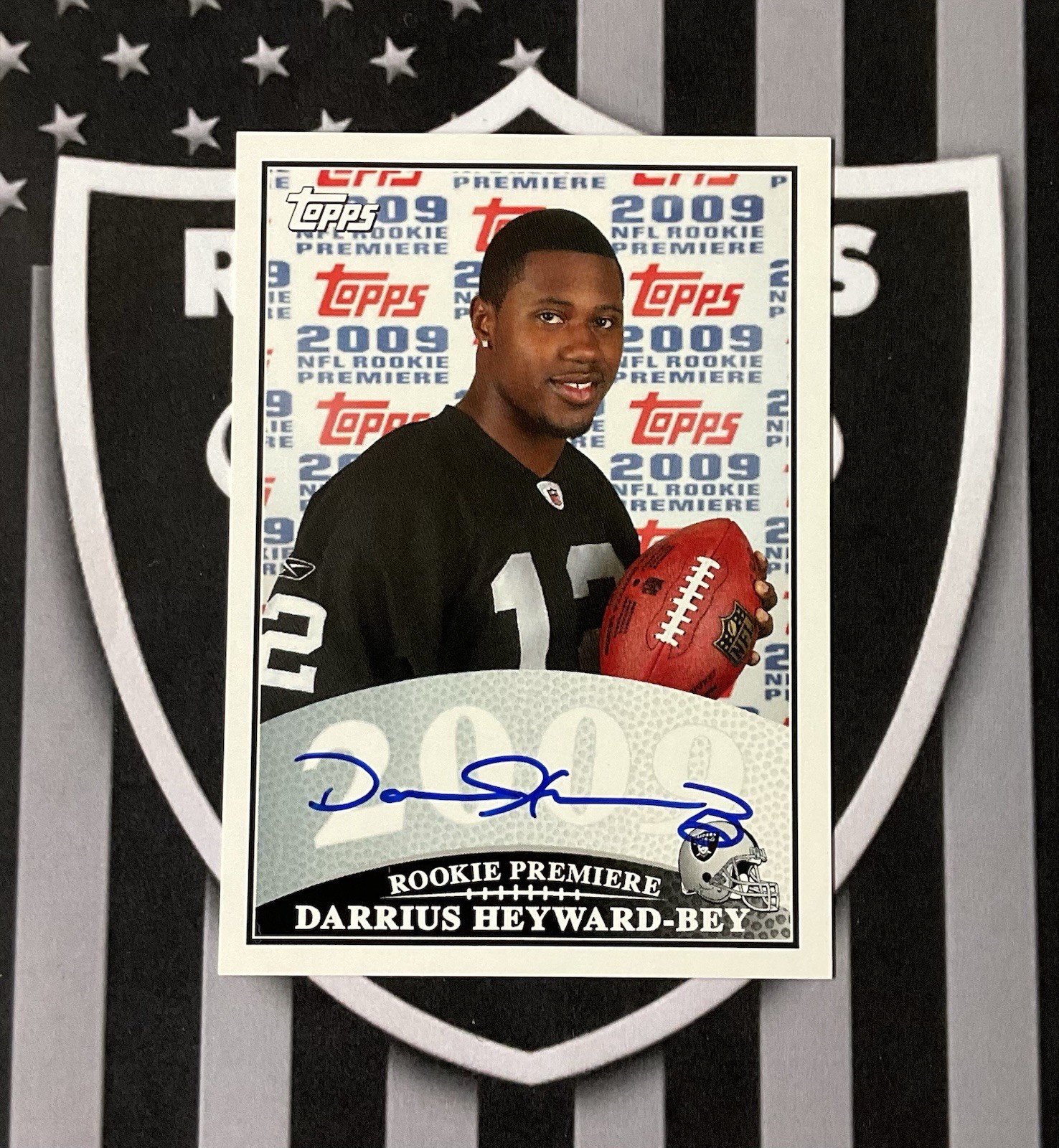 Darrius Heyward-Bey Topps Rookie Premiere Autographs #RPADH Base