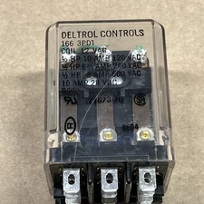 DELTROL CONTROLS 21673-70, 295254 12VAC COIL 10AMP  11-PIN