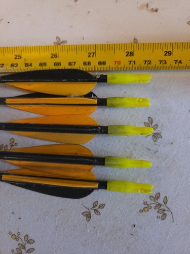 5 Carbon Arrows 72cm Long - Picture 2 of 3