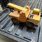 Tonka Tow Truck Yellow Black Pressed Steel Vintage Construction Toy