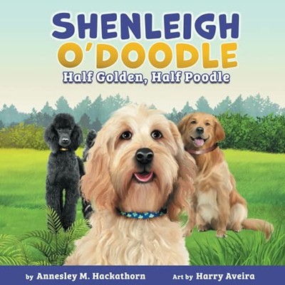 Shenleigh O'Doodle, Half Golden, Half Poodle by Annesley Hackathorn (2021, ...